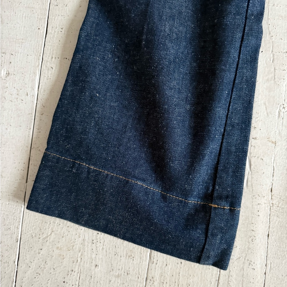 Anthropologie NWT PILCRO Dark Blue Flare Jeans 26 - Picture 4 of 6